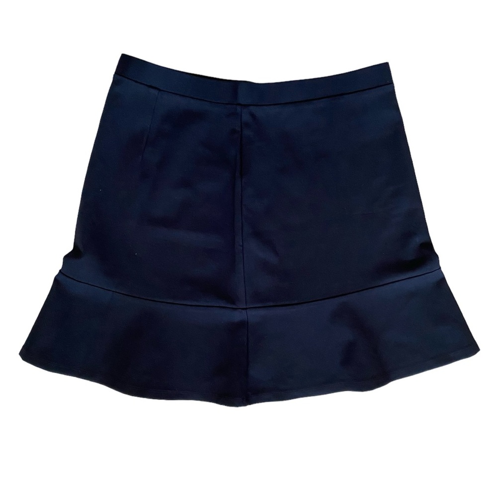 LOFT. Women/Girl Navy skater wool blend skirt . M106